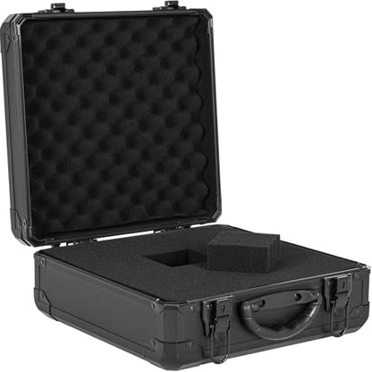 Protective Hard Case Shockproof Water-resistant with Customized DIY Foam Insert fit for Camera, tools, etc, 12.2 X 12.2 X 4.5-Inch - size: Inner：11.7''X 11.5''X 5 ''