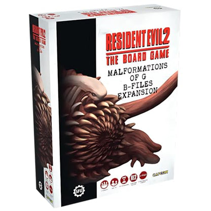 Resident Evil 2 Board Game Bundle with Survival Horror, and Malformations of G B-Files (2 Items)