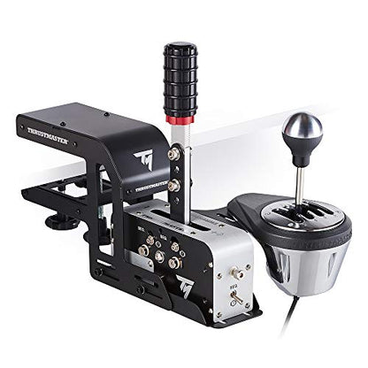Thrustmaster Racing Clamp 100% Metal Sim Racing Mount - PS5, XBOX & PC | Sturdy stability, fits 15-50 mm desks, 2 tightening screws, left or right configs, fits TSS Handbrake and TH8A Shifter
