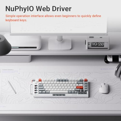 nuphy Field75 HE V2 75% Layout 83 Keys Gaming Keyboard with knobs