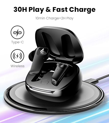 Edifier NeoBuds Planar TWS Earbuds - Hi-Res Wireless, 12mm Planar Magnetic Drivers, Snapdragon Sound, Hybrid ANC, Bluetooth 5.4 Dual Connection, 30H Playtime, Google Fast Pair, 60ms Low Latency