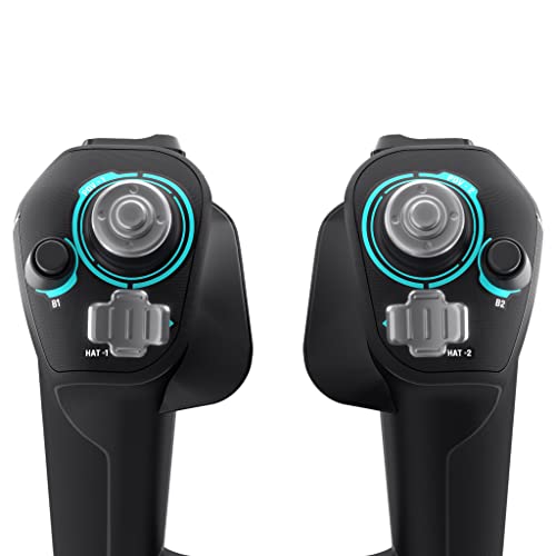 Turtle Beach VelocityOne Flight Universal Control System - Xbox Series X & Xbox Series S, Xbox One & Windows 10 & 11 PCs with Yoke Handle, Throttle Quadrant, Trim Wheel & Rudder Controls | Xbox Series X|S, Xbox One, Windows PC, Complete Controls, Yoke Han