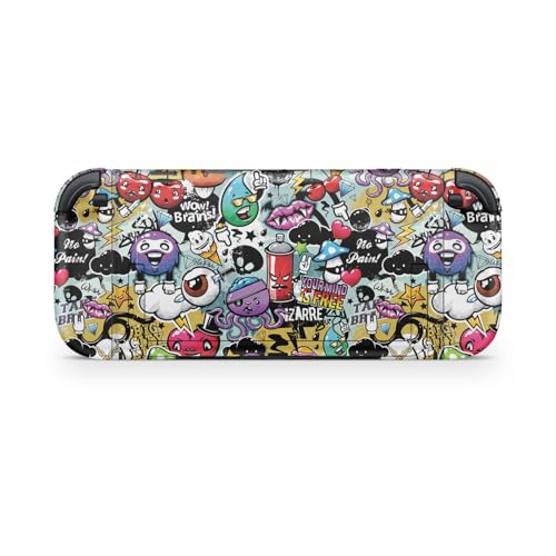 Gaming Skin Compatible with Nintendo Switch 2 Console Only - Oddballs - Premium 3M Vinyl Protective Wrap Decal Cover - Easy to Apply | Crafted in The USA by MightySkins - color: Oddballs, size: Switch 2 Console Skin Only, style: Matte Finish