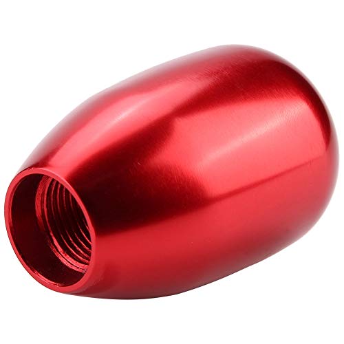 Dweekiy Weighted Metal Shift Knob (157g) 6-Speed Universal Manual for Real Car & Sim Racing, Red Gear Shift Head Shifter - Ergonomic Grip, Fits G29/G920 - color: Red