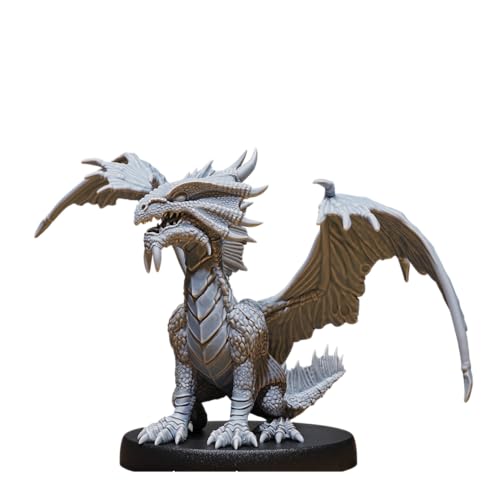Unpainted DND Bronze Dragon Wyrmling Miniature Figurine, Tabletop Gaming Collectible, Fantasy World, Ideal Gift for Dungeon Masters and Collectors Alike - Designed by Epic Miniatures