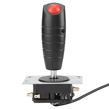 B0Bzqljh25, Joystick with 8 Way Movement, Flight Trigger & Top Fire Button for an Additional Game Rear Mounted Together A Front Designed for Simulator Machines [video game]