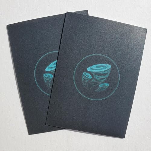 Elements I - 100 Textured Matte TCG Card Sleeves - Fits Magic MTG Commander Pokemon and Other Card Games - Playing Card Sleeves (Air) - style: Air