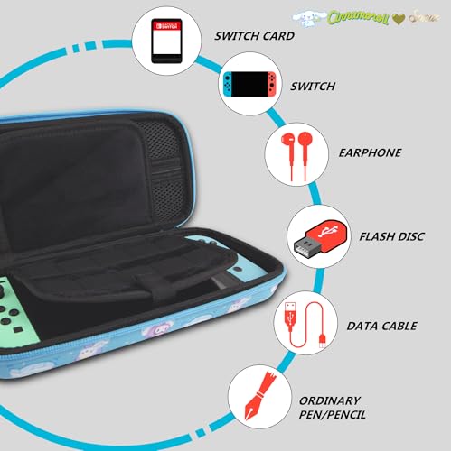 Sonix x Sanrio Carrying Case for Nintendo Switch 1, Protective Travel Case | Hello Kitty and Friends Ice Friends - color: Hello Kitty & Friends Ice Friends
