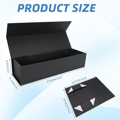 RLAVBL 4-Pack 1200 Count Trading Card Storage Box with Magnetic Lid, 14.8 inches 4800+ Card Box for MTG, TCG, Toploaders, and Sports Cards Organizer - size: Card Box-4 Pack