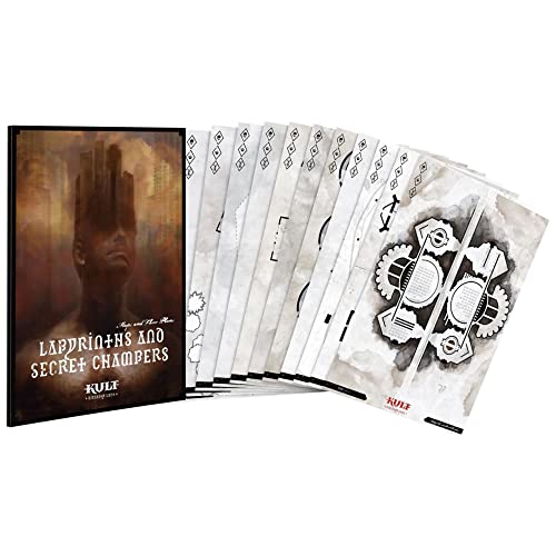 Modiphius Kult: Labyrinths & Secret Chambers - RPG Acessory Bundle Medium - style: Labyrinths