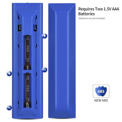 New Gaming Media Remote Control for Xbox One, Xbox Series X|S, with Backlit Buttons (Color: Blue)