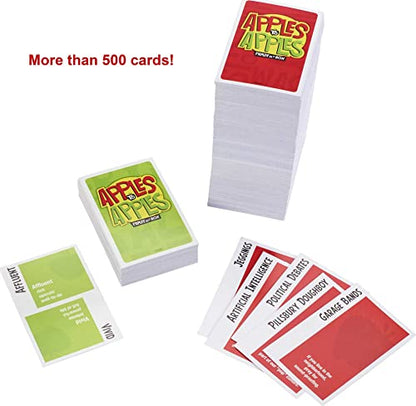 Mattel Games Apples to Apples Party in a Box Family Game with More Than 500 Cards for Game Nights & Parties - style: Party Box