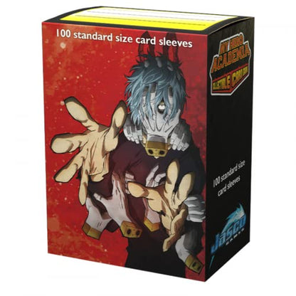 Arcane Tinmen Dragon Shield Sleeves – Matte Art: My Hero Academia: Shigaraki 100 CT - MTG Card Sleeves are Smooth & Tough - Compatible with Pokemon, MHA CCG & Magic The Gathering Cards (AT-16037)