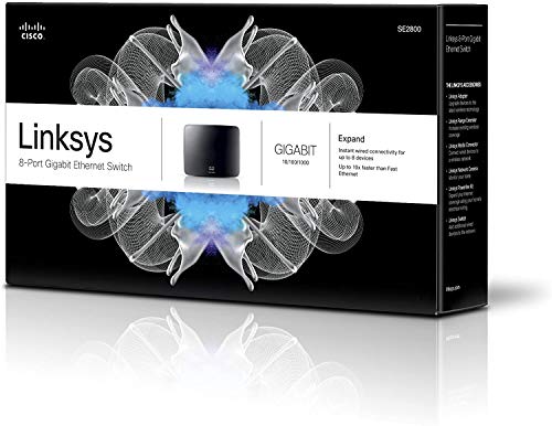 Linksys SE2800 8-Port Gigabit Ethernet Switch