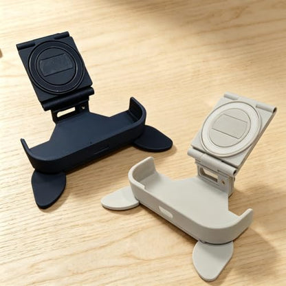 Uonekamo Magnetic Mobile Clip V2 for IINE Retro Pocket Controller – Ultra-Slim & Portable 3D Printed Phone Mount with Hidden Grip, Secure Magnetic Attachment, Compatible with Switch, PC, iPhone, Android & Tablets up to 8.8" (Black, Controller Not Included