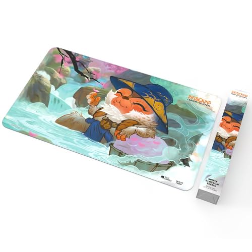 Riftbound: League of Legends - Playmat: Teemo -TCG Spiritforged Spirit Blossom, 24x14, Neoprene, Character Art, Tabletop Trading Card Game Accessory - style: Teemo