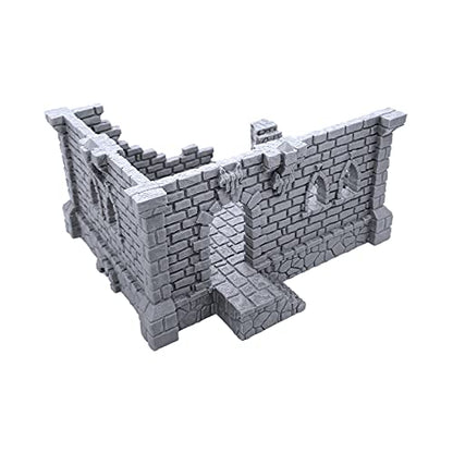 Ulvheim Ruins by Terrain4Print (Set A), 3D Printed Tabletop RPG Scenery and Wargame Terrain for 28mm Miniatures