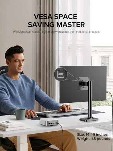 UPERFECT Portable Monitor 4K 16" | 1200 Nits Laptop Monitor | 3840 * 2400 UHD | 145% sRGB, 2000:1 Contrast | USB-C & MINI HDMI | VESA & Smart Case | Travel Screen for Computer, PC, Game Consoles - size: 16