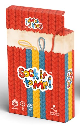 Sock it to Me! Card Game, 2-6 Players, Ages 7+ | Family Fun, 20 Min Play Time