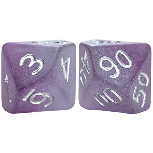 and Dice: Sea Glass Dice: The Black Pearl - 7pc RPG Set, Violet Frosted Matte & Black Powder Resin, Dice for Role Playing Games - style: Black Pearl
