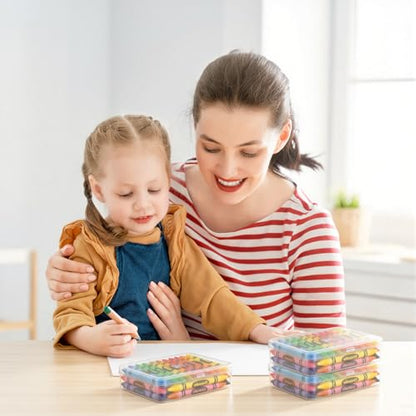 VZZNN 16 Pack Clear Plastic Storage Organizer Boxes with Lids, 4.33 x 3.14 x 1.10 in Durable Organizer for Beads, Jewelry, Crayons, Small Parts, Fishing Tackle, Crafts, Classroom & Bulk Storage