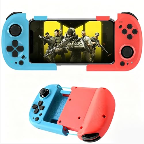 arVin Phone Game Controller for iPhone iOS Android with Magnetic Storage, Mini Pocket Size Gamepad for iPhone 15/14/13, Samsung Galaxy 23/22/21, TCL, One Plus, Call of Duty Mobile, Genshin, Diablo