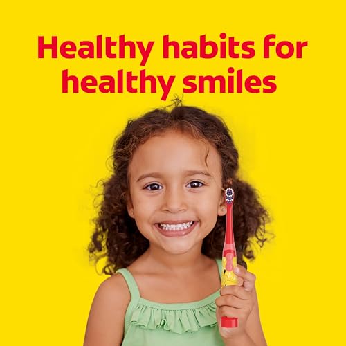 Colgate Kids Pokemon Toothbrush and Kids Toothpaste Gift Set, Includes Pokemon-Themed Battery Toothbrush, 2 Bubblegum Flavored Fluoride Toothpastes, and 2 Manual Toothbrushes - style: Pokemon