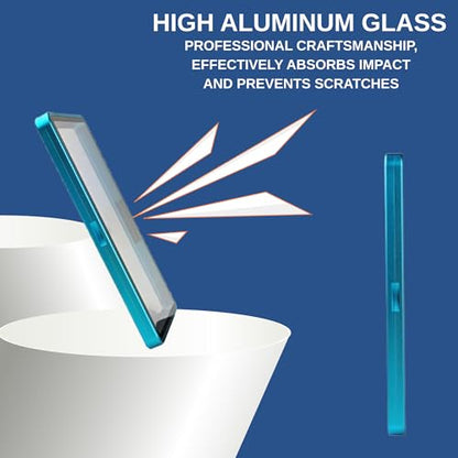 RedCap Magnetic Aluminum PSA Graded Card Holder 35PT Premium PSA Slab Protector Display Case with UV Resistant Glass Fits Standard PSA Graded Sports Trading Cards- Ocean Blue - color: Ocean Blue