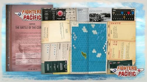 Don't Panic Games | Fighters of The Pacific - Théâtre Expansion (Extension) | Board Game | Ages 14+ | 2 Players | 120 Minutes
