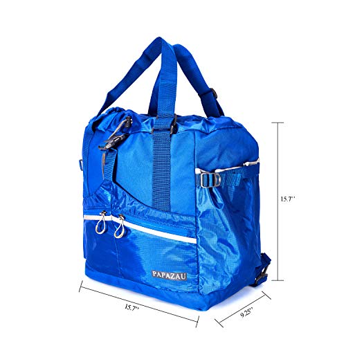 Rfid Travel Tote Bag 40L Convertible Beach Tote Backpack | Rfid