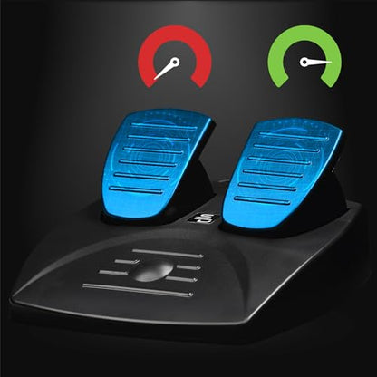 SUBSONIC - Superdrive SV250 Racing Wheel Switch 2/Switch PS4 PC Xbox Series | Steering Wheel with Pedals and Paddles - Vibration - 3 Sensitivity Modes - Diameter 22 cm, Rotation 180°
