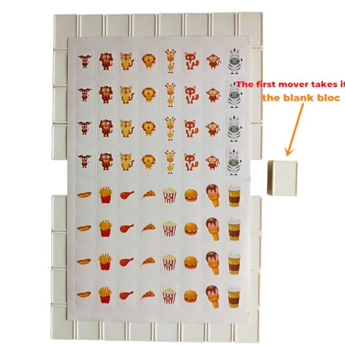 65 Tiles 30mm Seaside Game Blocks, Vita Game, Tiles Escape Game for Kids in ABS Plastic Material Set with 4 DIY Stickers Plastic Mahjong Style, Simple Packaging (Green) - color: Green