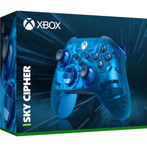 Microsoft QAU-00150 Wireless Dual Controller Bundle (Sky Cipher Special Edition) for Xbox Series X|S, Xbox One, Windows PC, Android and iOS - color: Sky Cipher