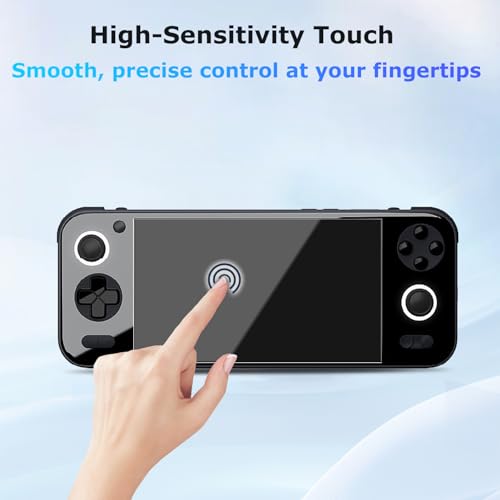 【3Pack】 for AYANEO Pocket S Retro Handheld Game Console Screen Protector – 9H Tempered Glass, Anti-Scratch, HD Clarity, Touch Sensitive, Easy Installation, Anti-Fingerprint, Bubble-Free