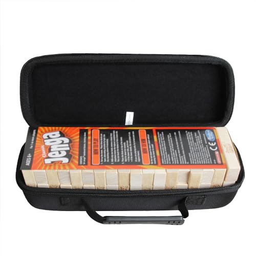 adada Hard Travel Case for Hasbro Gaming Jenga Game (Only Case)