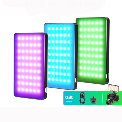 Mobile Live Streaming Fill Light Professional Shooting VLOG Live Streaming Atmosphere Lighting RGB Fill Light
