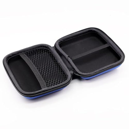 Carrying Pouch Bag Box Case for Gameboy Advance SP GBA SP Game Console Protective Bag Replacement (Blue) - color: Blue