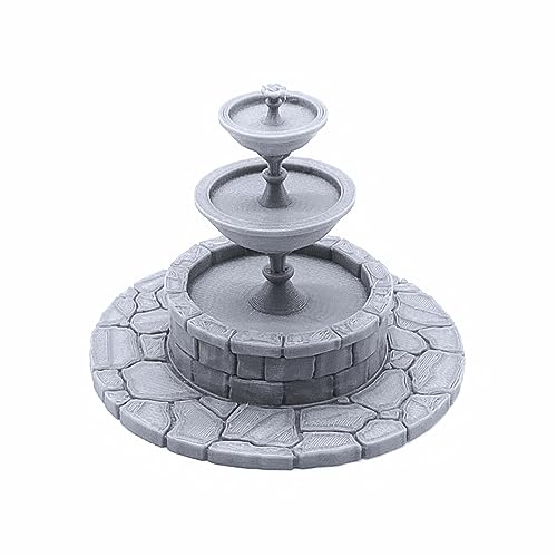 EnderToys Town Square – DND Terrain & Scenery for 28mm Tabletop Miniatures