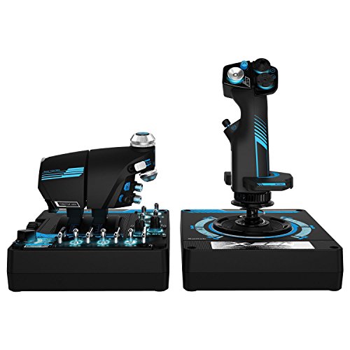 Saitek Pro X-56 Rhino H.O.T.A.S. Video Game Flight Controller for PC (SCB432210002/01/1)