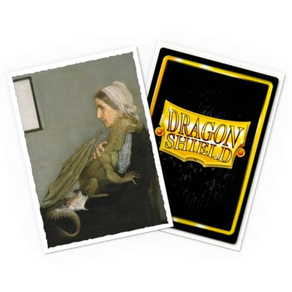 Dragon Shield Art Sleeves | Limited Edition - Whistlers Mother | 100 CT - Smooth & Tough Premium TCG Sleeves | Compatible with Pokemon, One Piece & Magic the Gathering - color: Whistlers Mother