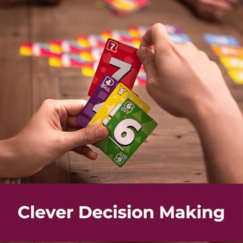 Fireside Games Ultimatch, Cooperative Pyramid Card Game, Award-Winning | Match by Color Number and Math, Ages 10+, 1-5 Players, Family Game Night