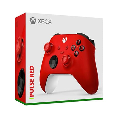 Microsoft QAU-00011 Xbox Wireless Controller Pulse Red 2 Pack (Renewed) - color: Pulse Red