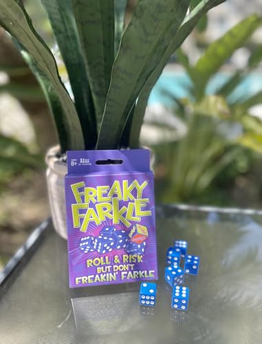 TDC Games Freaky Farkle Travel Dice Game - size: 5 x 3.75 x 0.75 inches