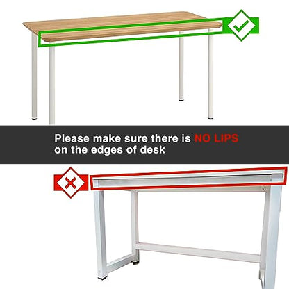 Under Desk Drawer - Super Large Under Table Hidden Drawer Desk Accessories & Workspace Organizers Desktop Storage Pencil Slide Out Organizer with Screw Adhesive Tape Shelf Tray at Office - size: Large