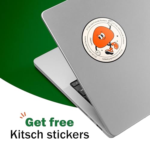 GREEDY FARMERS Mouse pad, Non-Slip Washable Waterproof Computer Mouse pad (Tangerine) - color: Tangerine