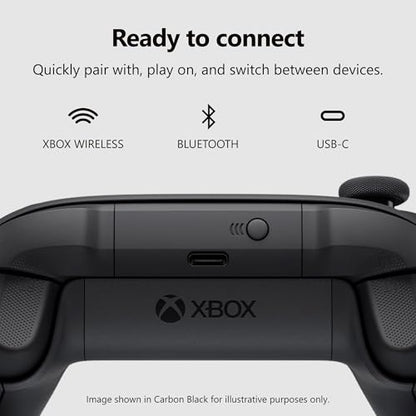 Xbox Wireless Gaming Controller | Electric Volt | Consoles, PCs, TVs, mobile, and more | Textured Grip | Wireless, Bluetooth, USB-C Connectivity - style: Electric Volt