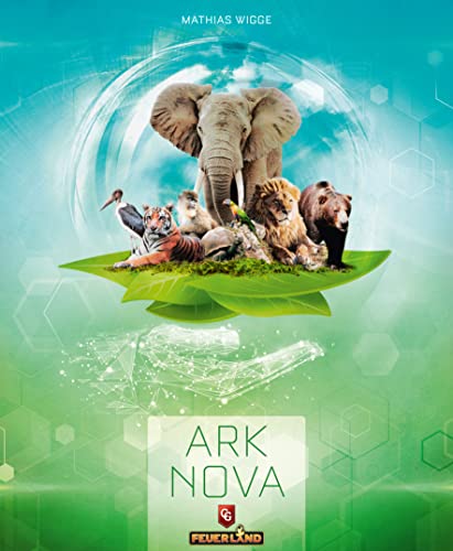Capstone Games Ark Nova Zoo Management Strategy Board Game for 1-4 Players | Card Drafting, Zoo Building, Hand Management Game with High Replayability - style: Ark Nova