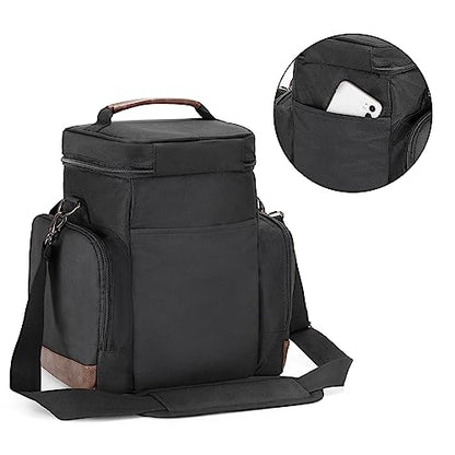 LoDrid Game Console Carrying Case Compatible with Xbox Series X, Bag Only | Storage Travel Case with Multiple Pockets for Controllers, Cables, Portable Hard Disk, and Other Accessories, Patent Design