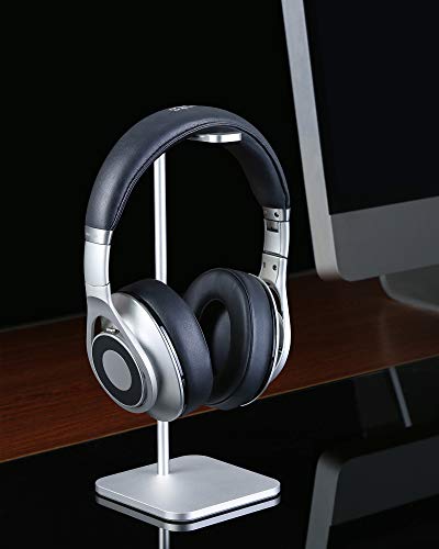 Headphone Stand for Desk, Aluminum Headset Stand (Silver) - color: Silver