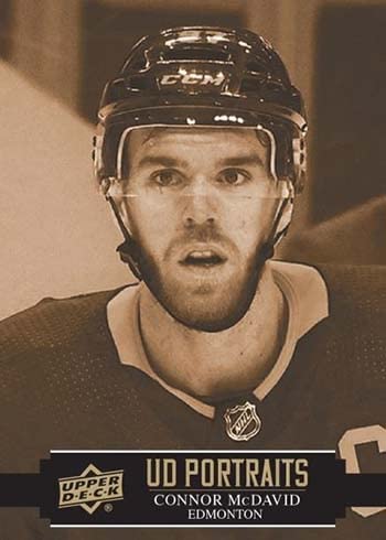 Upper Deck 2021-22 Series 1 Hockey Card Starter Kit (Includes Binder, 3 Packs of Hockey Cards, and More)
